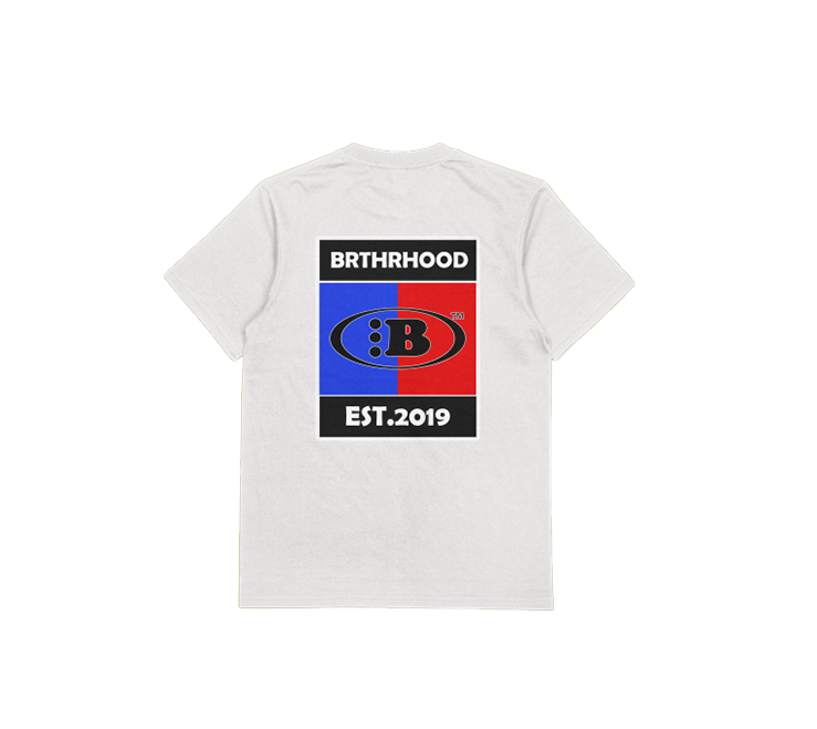 B VINTAGE LOGO TEE[WHITE]