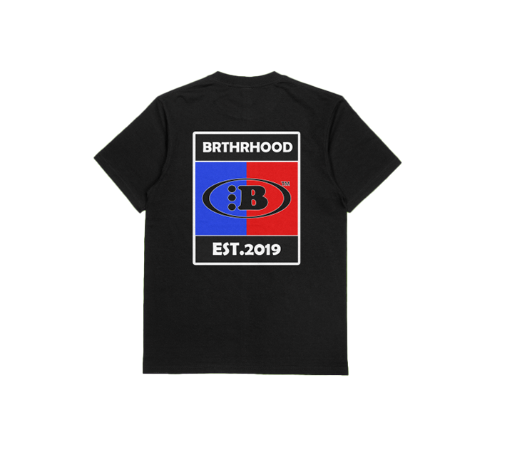 B VINTAGE LOGO TEE[BLACK]