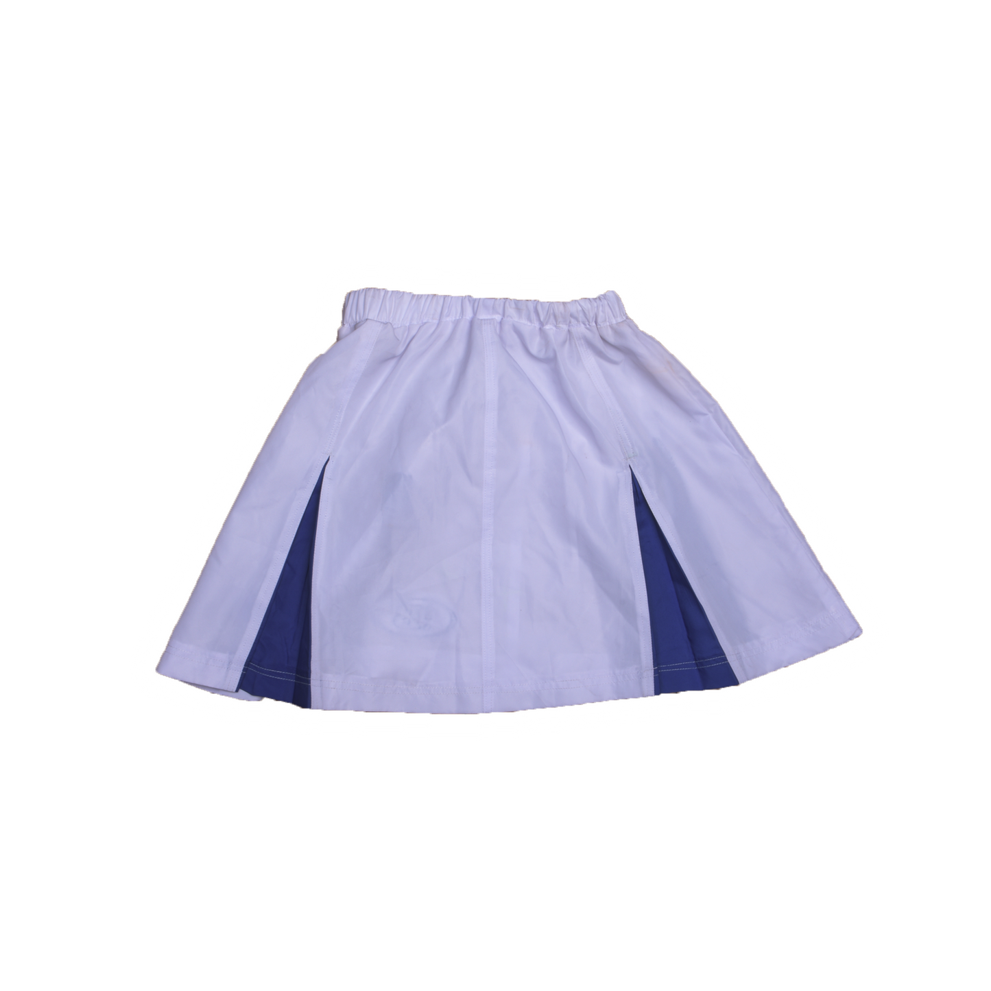 B WOMENS TENNIS SKIRT[WHITE/BLUE]