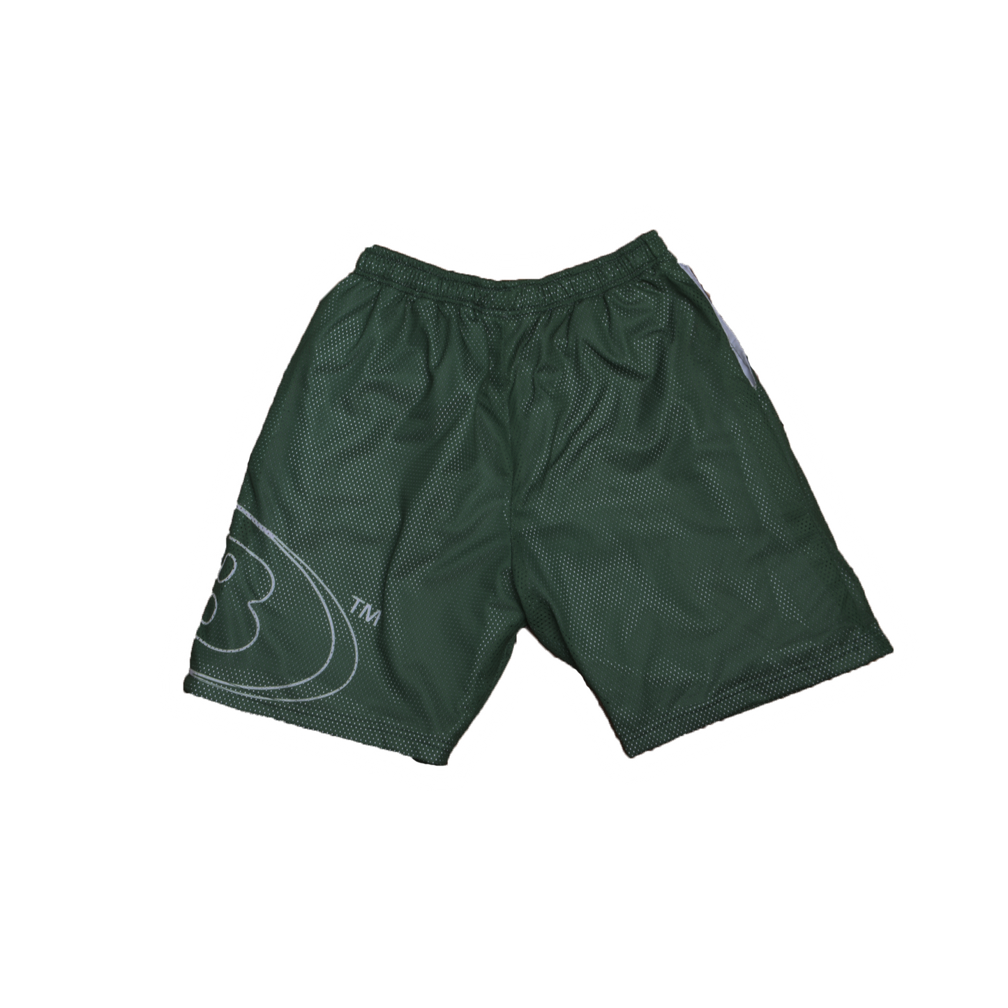 B ESSENTIAL MESH SHORTS [GREENSTATE GREEN]