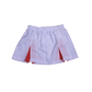 B WOMENS TENNIS SKIRT[WHITE/RED]