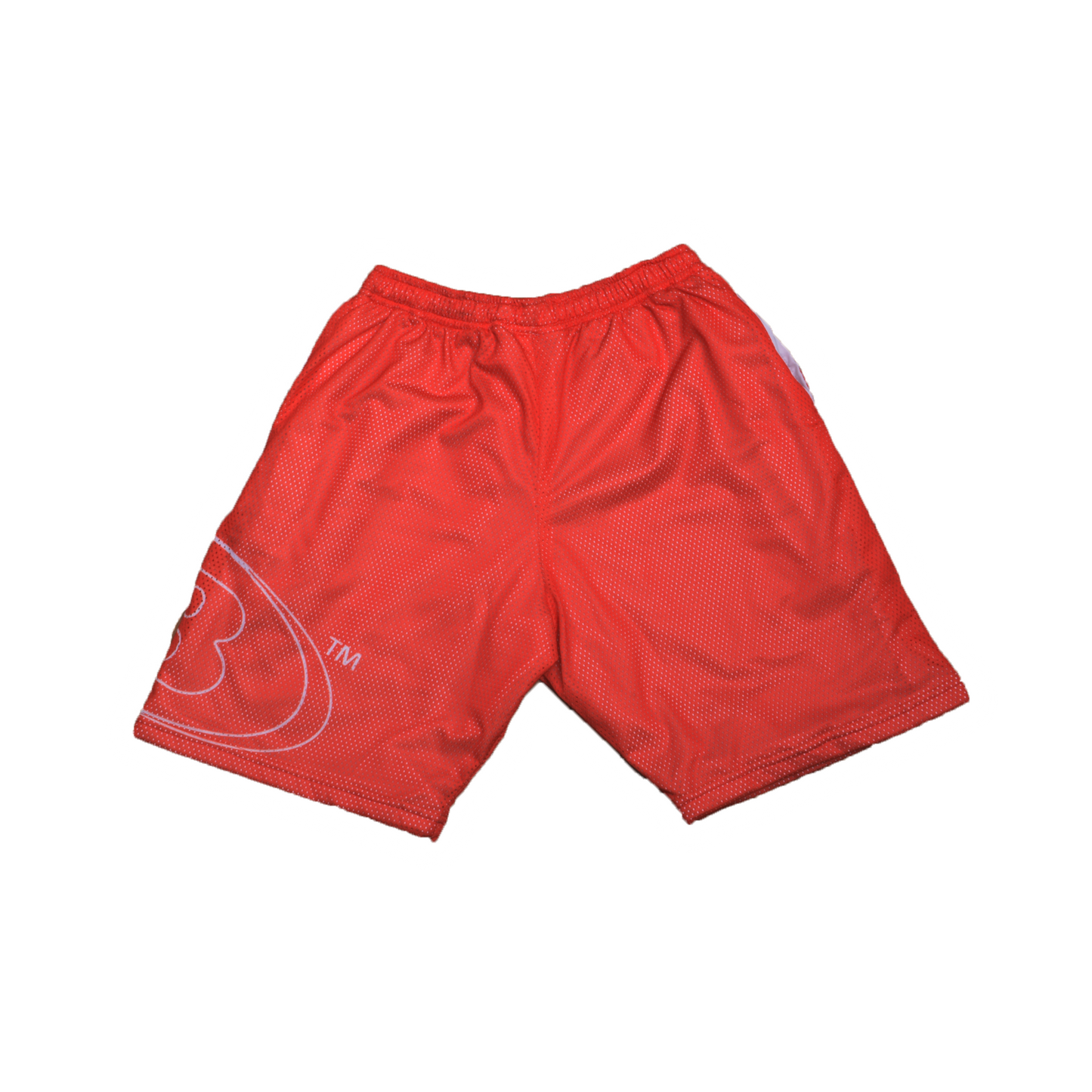 B ESSENTIAL MESH SHORTS [FIRECRACKER RED]