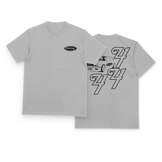 UNIFORM 'GUSHUSHE' TEE[WHITE/BLACK]