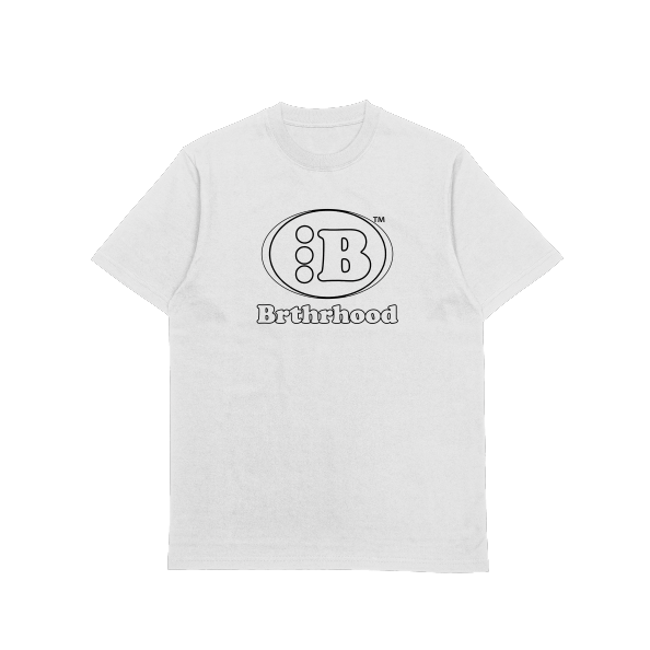 B LOGO ORGINALE TEE[WHITE/BLACK]